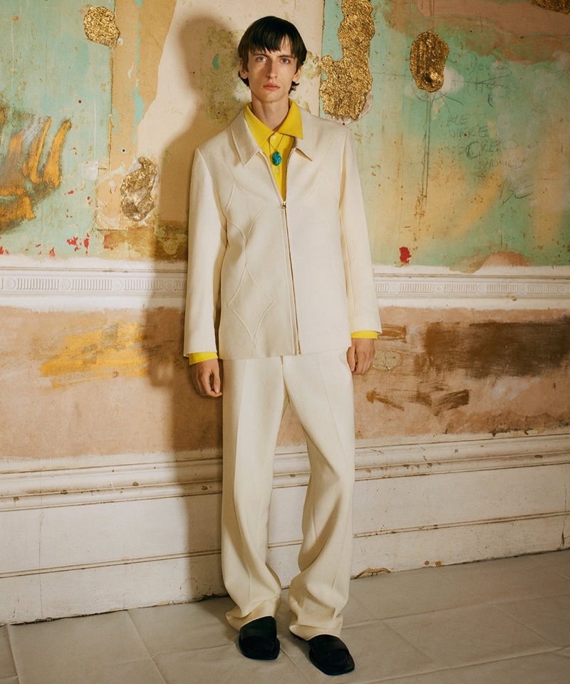 » Benno Bulang Goes Bold in New Season Styles for Matches Fashion Benno Bulang 2021 MatchesFashion Editorial 008