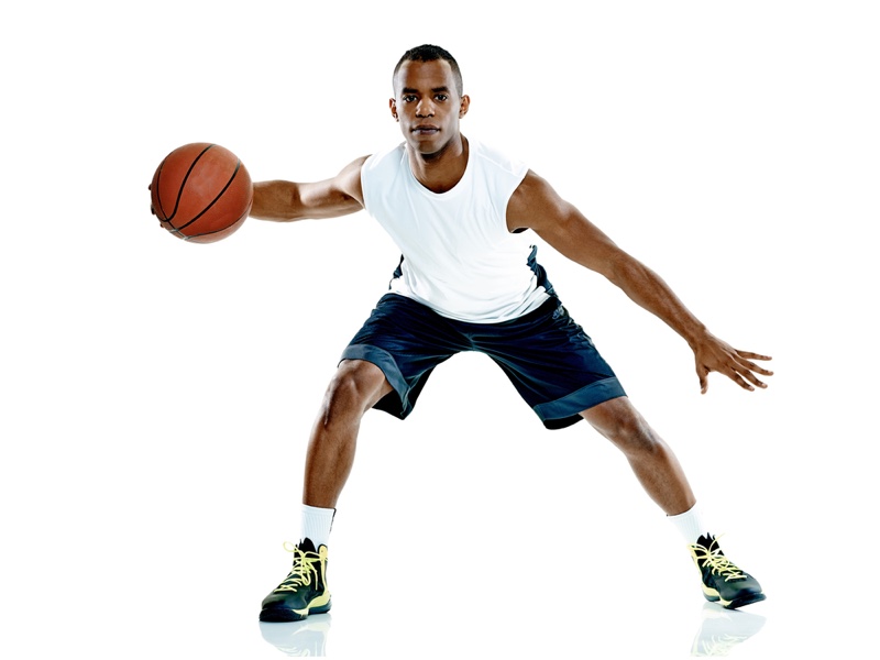 Black Man Basketball Playing » Basketball Socks: When & How to Wear Them Black Man Basketball Playing