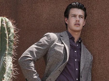 Harry Gozzett Inspires in Smart Denim Looks by Brunello Cucinelli
