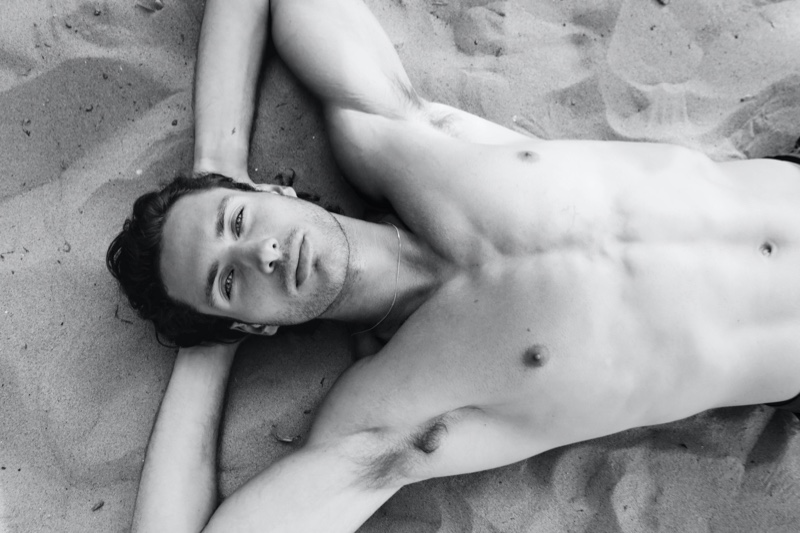 » Christoph Leitner Enjoys a Hamburg Beach Day Christoph Leitner 2021 Photos 002