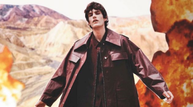 Elias de Poot Rocks Future Fashion for GQ Germany Elias de Poot Rocks Future Fashion for GQ Germany