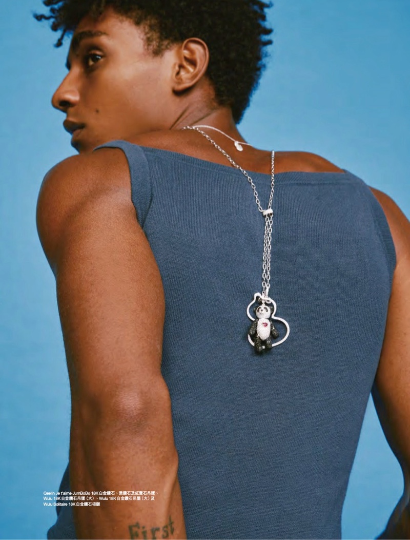 » Emmanuel Maria Leonardi Rocks Accessories for Men's Uno Hong Kong Emmanuel Mens Uno Hong Kong 2021 Fashion Editorial 009