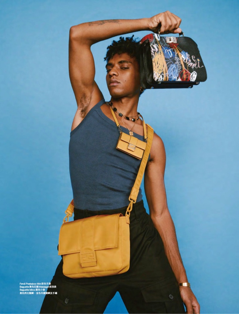 » Emmanuel Maria Leonardi Rocks Accessories for Men's Uno Hong Kong Emmanuel Mens Uno Hong Kong 2021 Fashion Editorial 010