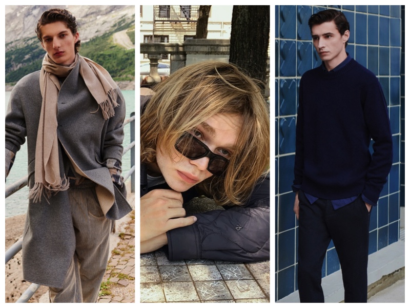 Week in Review: Hugo Gillain for Giorgio Armani, Charlie Plummer for Rag & Bone campaign, Adrien Sahores for Massimo Dutti