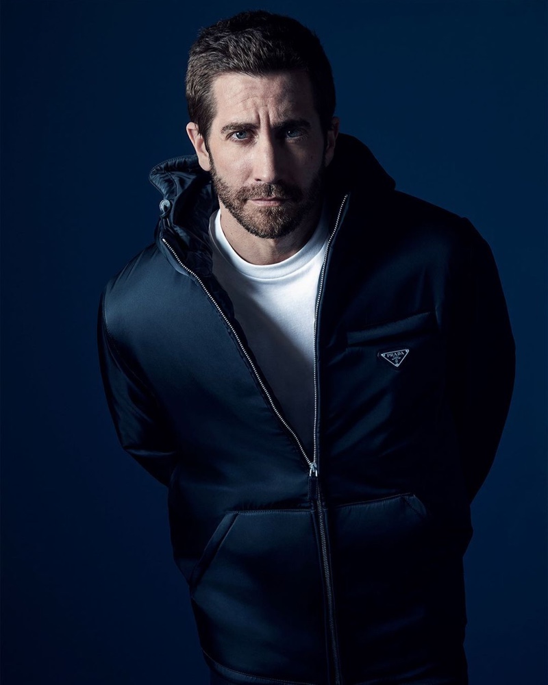 Prada enlists Jake Gyllenhaal as the face of its new fragrance, Luna Rossa Ocean.