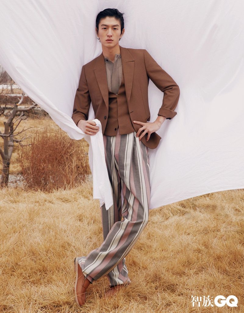 Jin Dachuan Inspires in Elegant Suits for GQ China