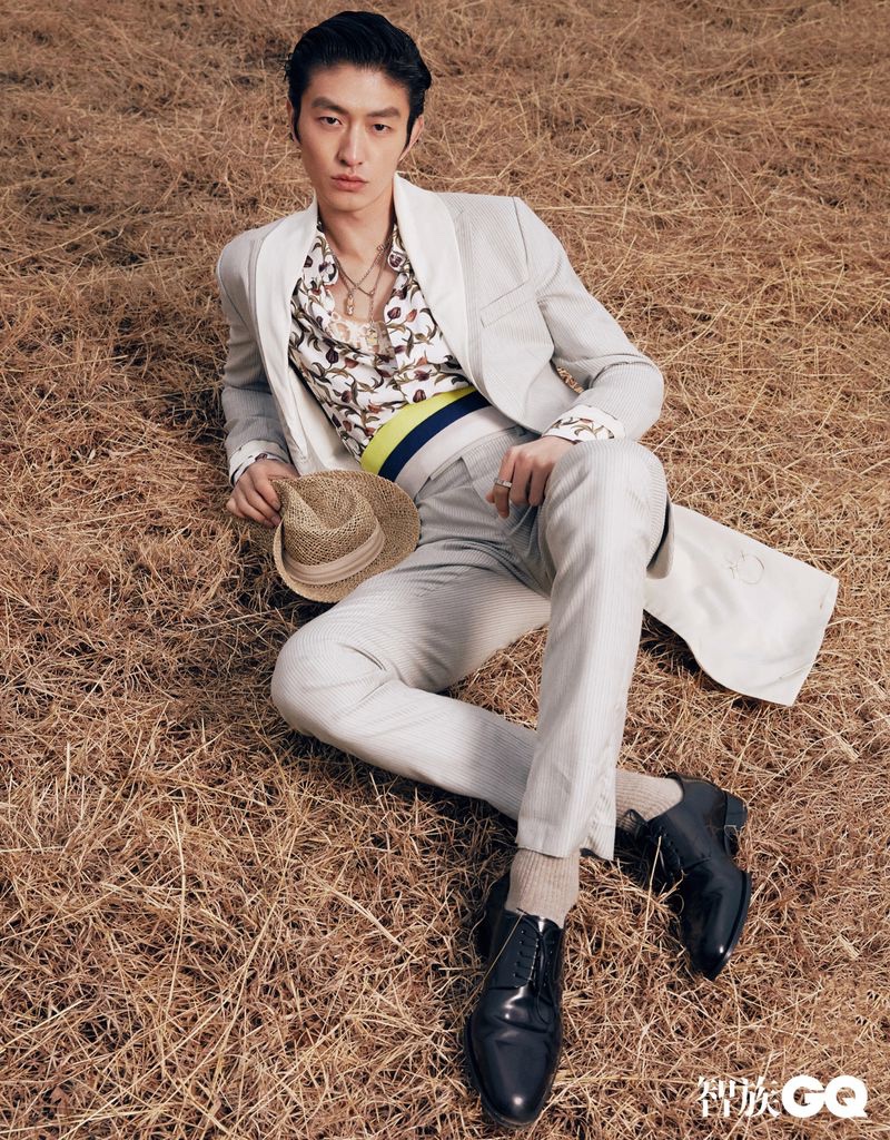 Jin Dachuan Inspires in Elegant Suits for GQ China