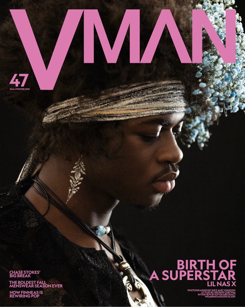 Inez & Vinoodh photograph Lil Nas X for VMAN's 47th issue.