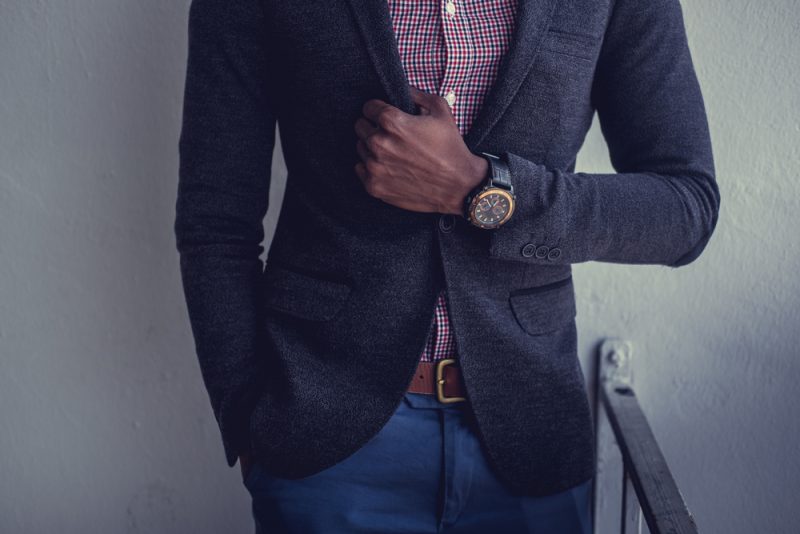 Man Wearing Watch Man Wearing Watch