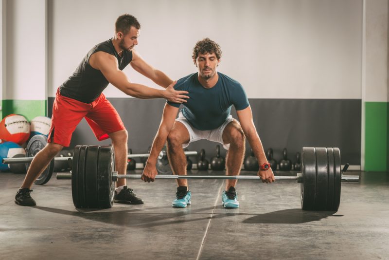 Personal Trainer and Client Weights Personal Trainer and Client Weights