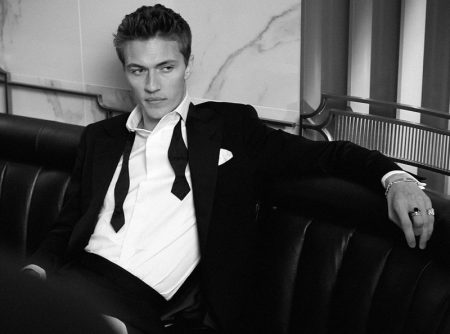American model Lucky Blue Smith is a dapper vision as he fronts the Ralph Lauren Ralph's Club fragrance campaign.