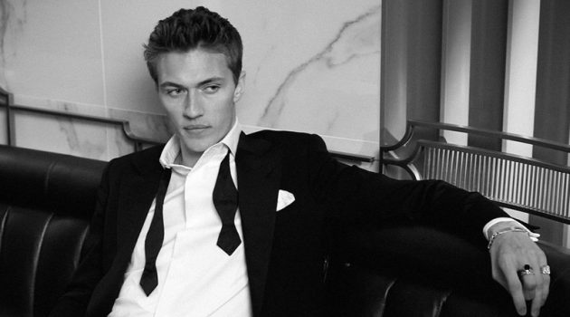 Lucky & Luka Front Ralph Lauren Fragrance Ad for Ralph's Club American model Lucky Blue Smith is a dapper vision as he fronts the Ralph Lauren Ralph's Club fragrance campaign.