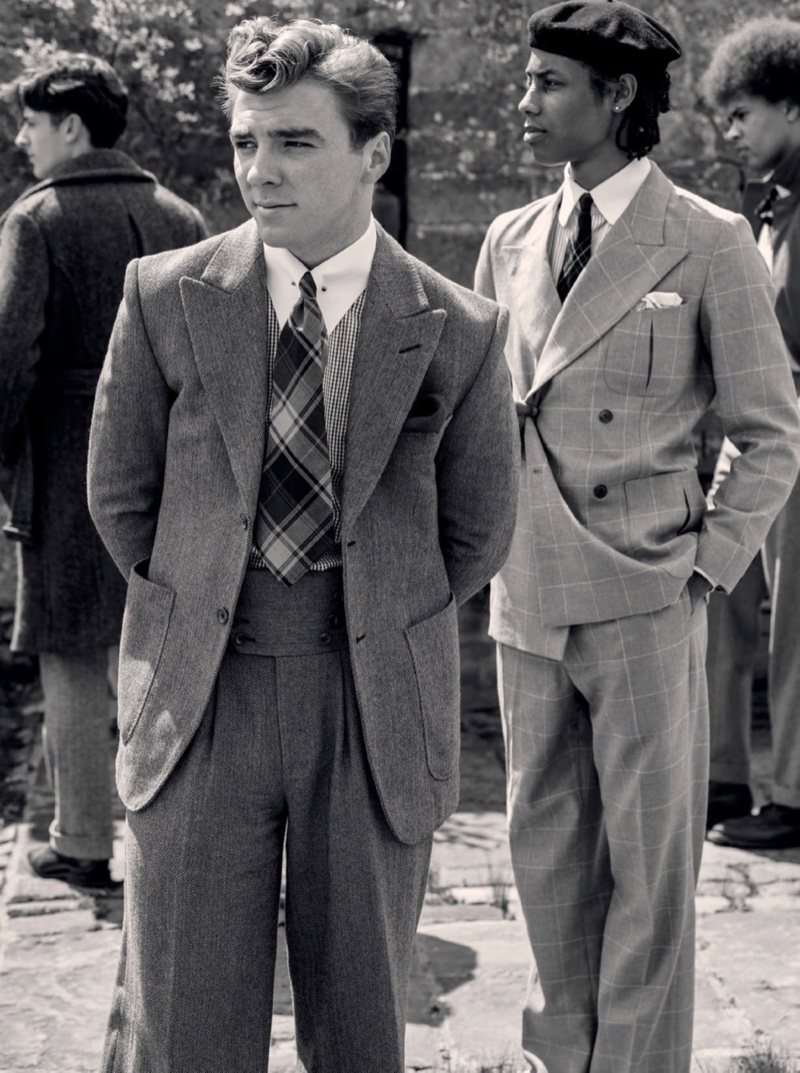 » Rocco Ritchie & Friends Don Classic Menswear for The Rake Rocco Ritchie 2021 The Rake Photos 008