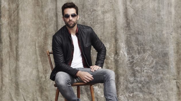 How to Make Your Denim Last Nearly Forever Stylish Man in Jeans and Leather Jacket