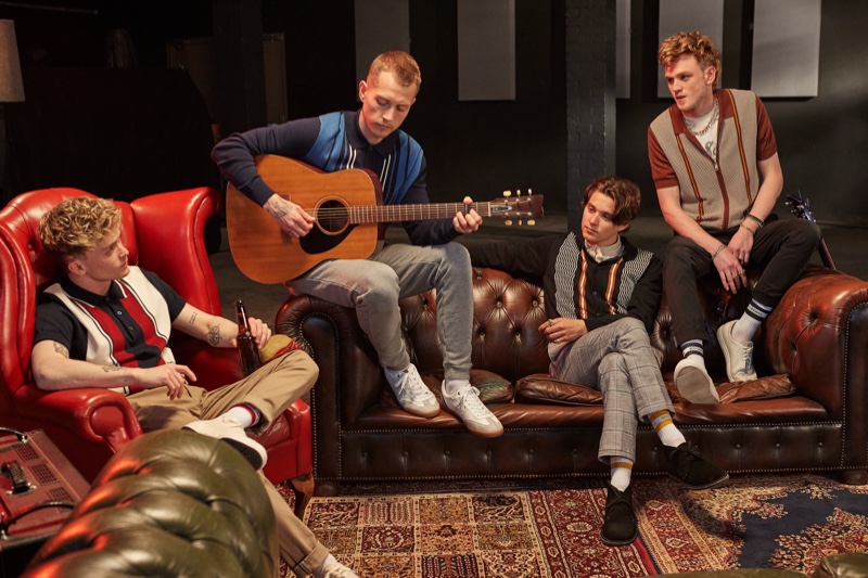 Ben Sherman enlists The Vamps as the stars of its fall-winter 2021 campaign.