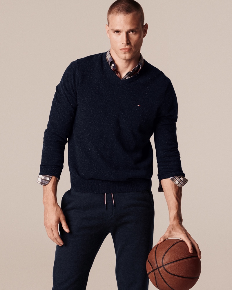 Matthew Noszka Embraces All American Style for Tommy Hilfiger Fall '21 Campaign