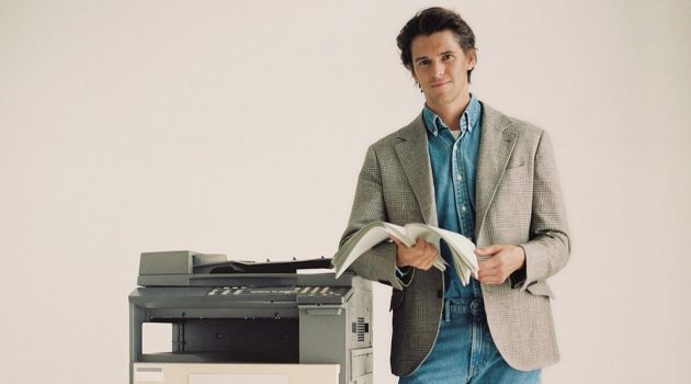 Adrien Dantou Sports Office Looks for GQ Germany Adrien Dantou Sports Office Looks for GQ Germany