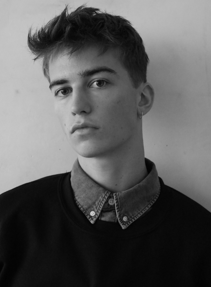 Fresh Face Ben Hits the Studio for First Shoot