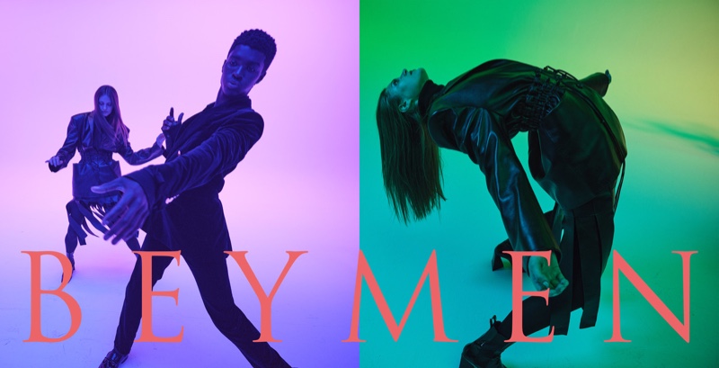 Hitting their best dance moves, Alton Mason and Nataliya Bulycheva star in Beymen's fall 2021 campaign.