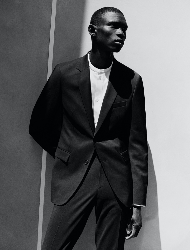 Reuniting with COS, model Fernando Cabral fronts the brand's fall-winter 2021 men's campaign.