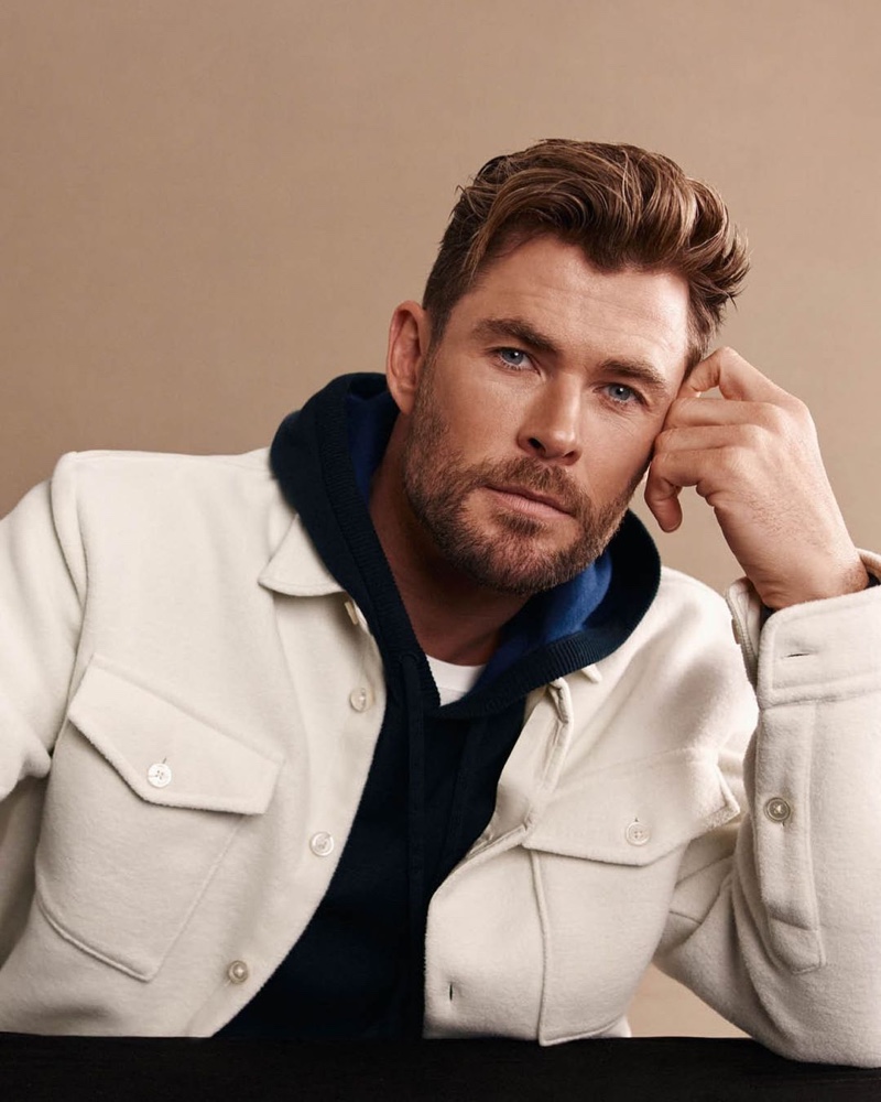 Chris Hemsworth stars in BOSS's fall-winter 2021 campaign.