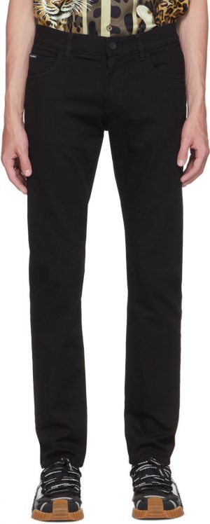 Dolce & Gabbana Black Slim Jeans Dolce & Gabbana Black Slim Jeans