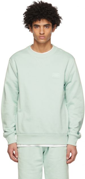 Dolce & Gabbana Blue Jersey Branded Tag Sweatshirt Dolce & Gabbana Blue Jersey Branded Tag Sweatshirt