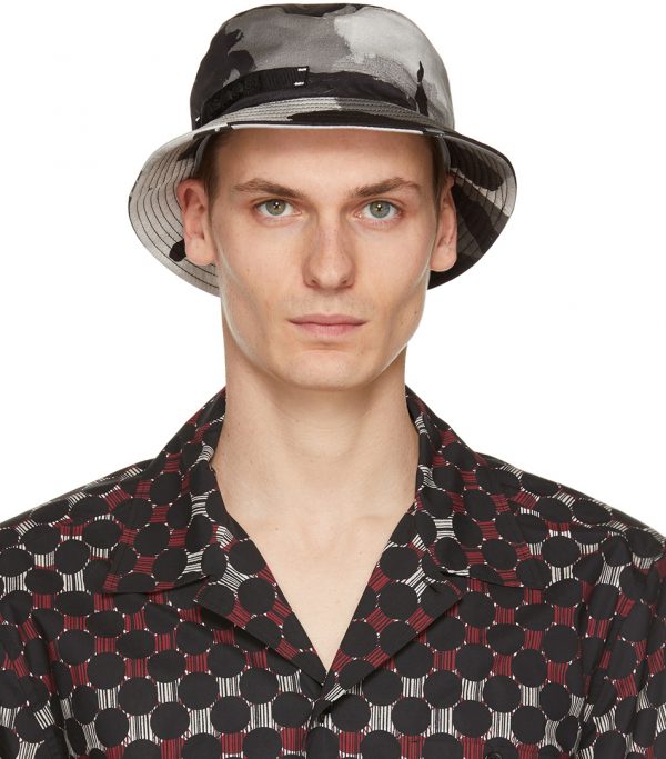 Dolce & Gabbana Khaki Camo Bucket Hat The Fashionisto