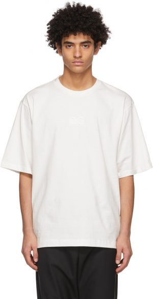 Dolce & Gabbana Off-White Logo Injection T-Shirt Dolce & Gabbana Off-White Logo Injection T-Shirt