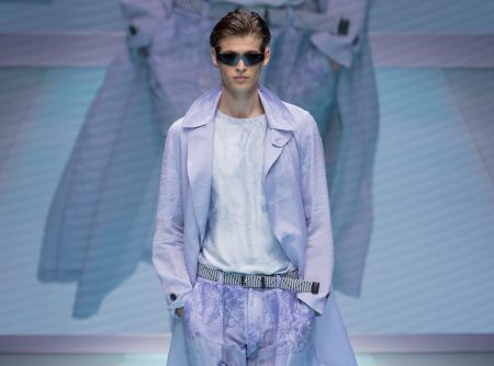 Emporio Armani Delivers Light & Colorful Style for Spring '22 Collection