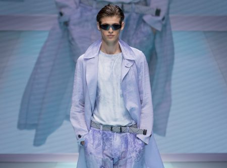Emporio Armani Delivers Light & Colorful Style for Spring ’22 Collection