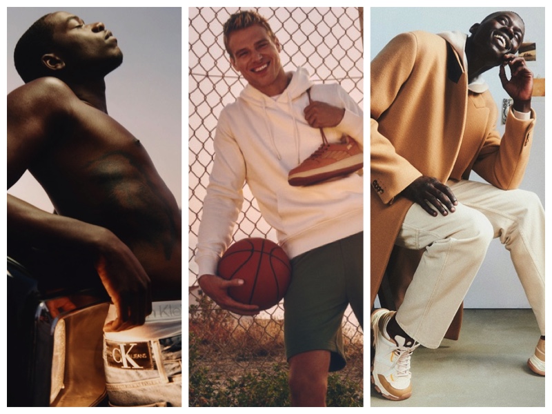 Week in Review: Damson Idris stars in Calvin Klein's fall 2021 campaign, Matthew Noszka fronts CCC Sprandi's new advertisement, Alpha Dia reunites with Mango for a campaign.