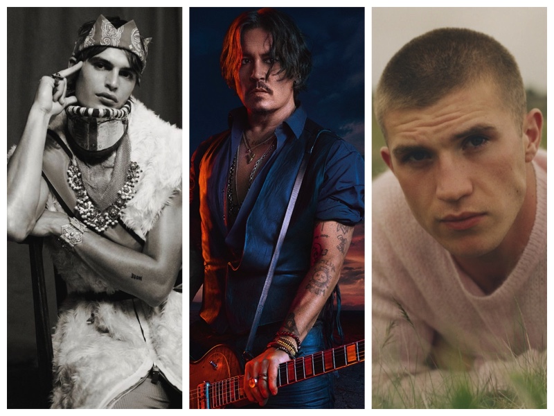 Week in Review: Parker Van Noord for VMAN, Johnny Depp for Dior Sauvage Elixir campaign, Oisin Murphy for GQ Russia