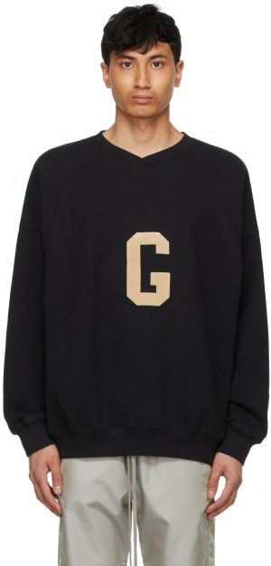 Fear of God Black 'G' Sweatshirt Fear of God Black 'G' Sweatshirt