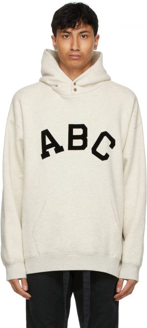 Fear of God Off-White 'ABC' Hoodie Fear of God Off-White 'ABC' Hoodie
