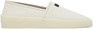 Fear of God Off-White Canvas Espadrilles Fear of God Off-White Canvas Espadrilles