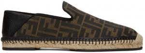 Fendi Brown 'Forever Fendi' Espadrilles Fendi Brown 'Forever Fendi' Espadrilles