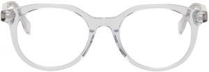 Fendi Transparent Modified Oval Glasses Fendi Transparent Modified Oval Glasses