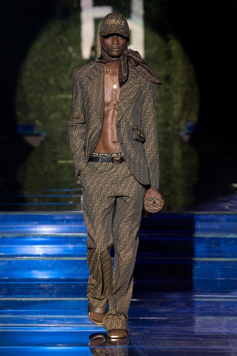 Fendi Versace 2021 Mens Collection 005
