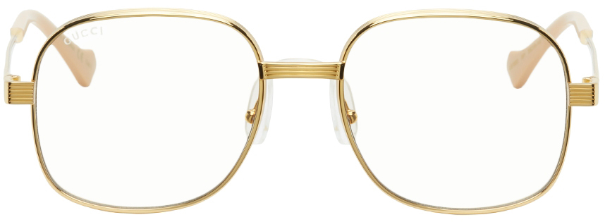gucci gold sunglasses