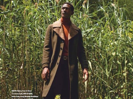 Hamid Onifade Tackles Rugged Fall Style for Men’s Journal