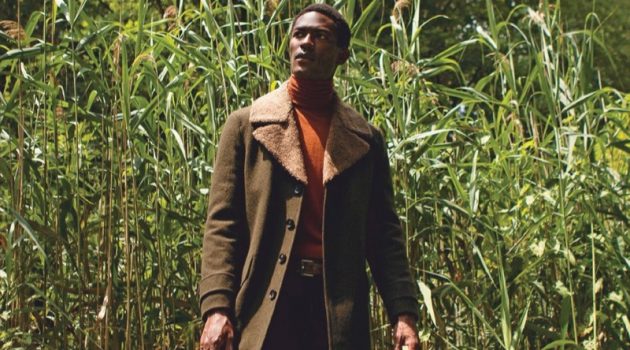 Hamid Onifade Tackles Rugged Fall Style for Men's Journal Hamid Onifade Tackles Rugged Fall Style for Men's Journal