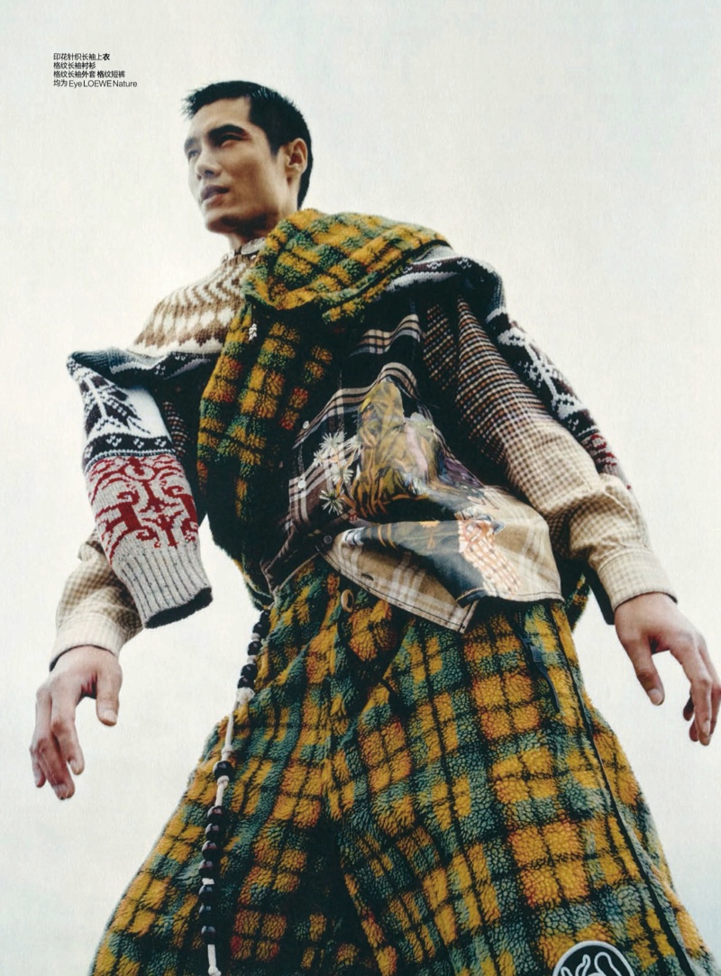 Hao Yun Xiang Goes Wild for GQ China