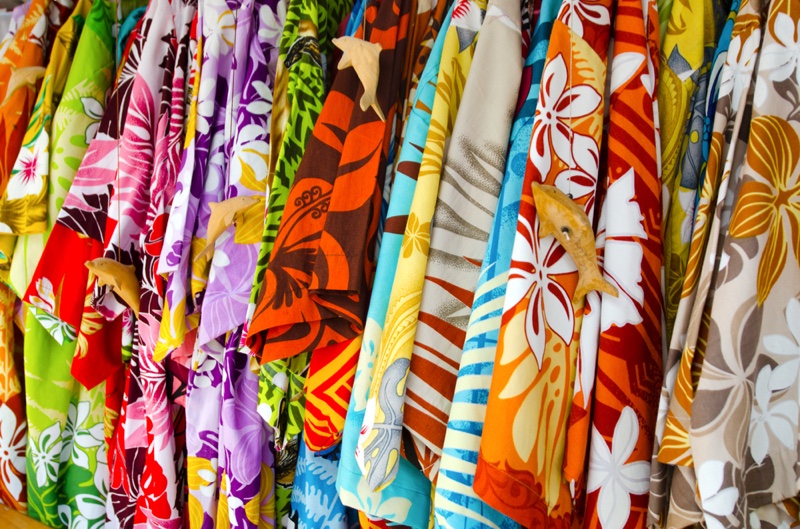 Hawaiian Tropical Prints Clothes