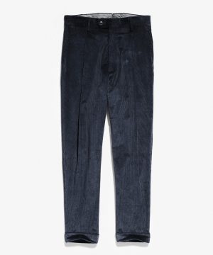 Italian Pleated Corduroy Trouser in Grey Italian Pleated Corduroy Trouser in Grey