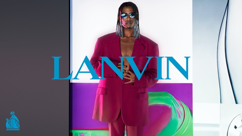 Luv Resval Goes Bold for Lanvin Fall '21 Campaign
