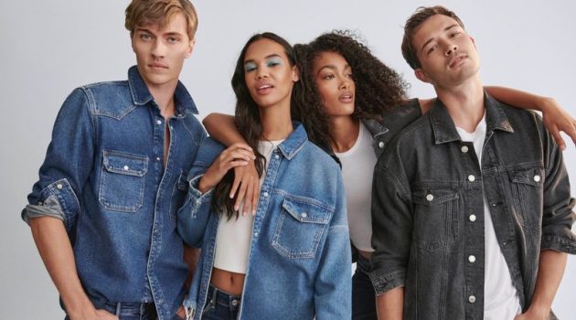 All Blue: Lucky & Francisco Reunite with Mavi for Fall '21 Campaign Models Lucky Blue Smith, Jordan Daniels, Marlee Bell, and Francisco Lachowski star in Mavi's fall-winter 2021 campaign.
