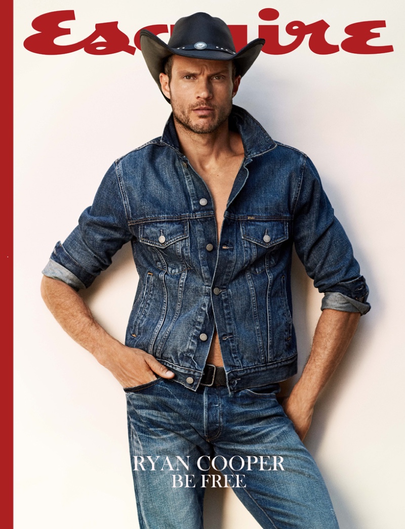 Be Free: Ryan Cooper Embraces Western Style for Esquire China