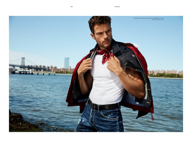 Be Free: Ryan Cooper Embraces Western Style for Esquire China