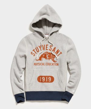 Stuyvesant Phys Popover Hoodie in Light Grey Mix Stuyvesant Phys Popover Hoodie in Light Grey Mix